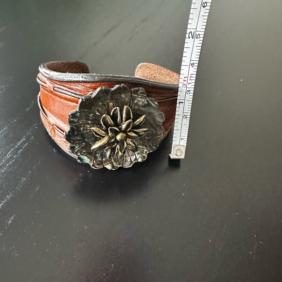 Fossil Leather Cuff - Picture 8 of 8